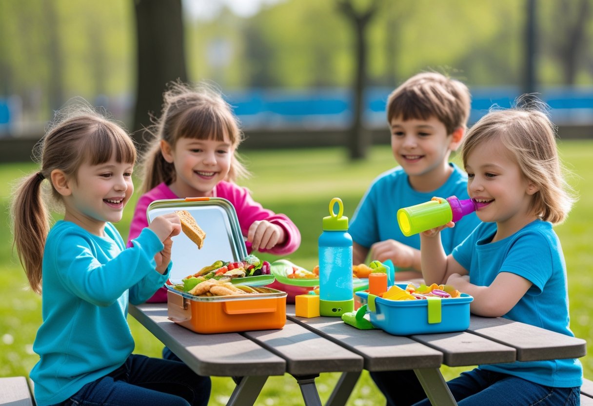 Sjove og praktiske løsninger til børns frokostpauser og legetid